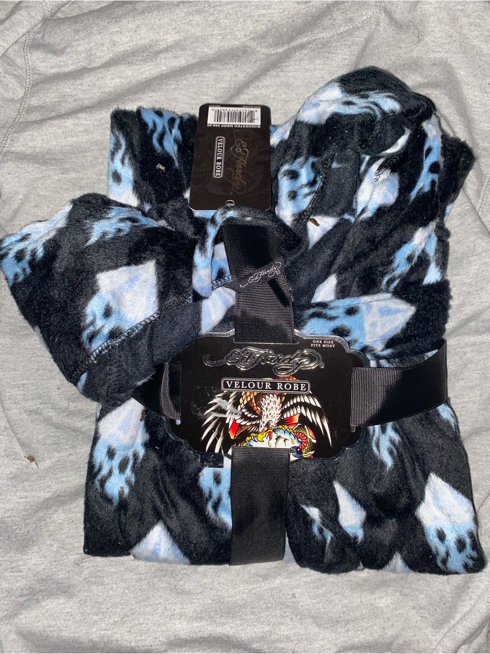 Ed hardy Velour diamond robe